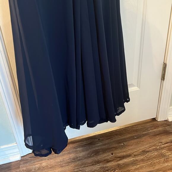 Jenny Woo Luca Luxe NAVY size 8 - Picture 7 of 9